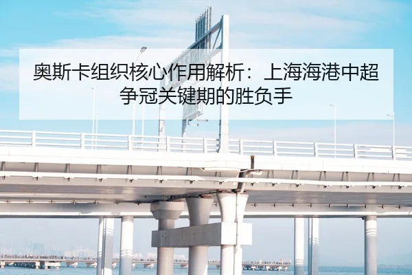 奥斯卡组织核心作用解析：上海海港中超争冠关键期的胜负手
